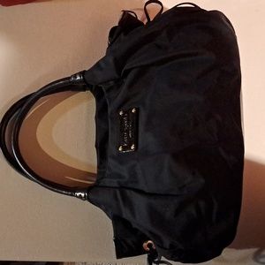 Kate Spade black nylon Stevie Satchel.